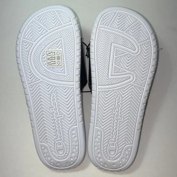 New Champion Women's Super Slide Black Sandals - Picture 6 of 12